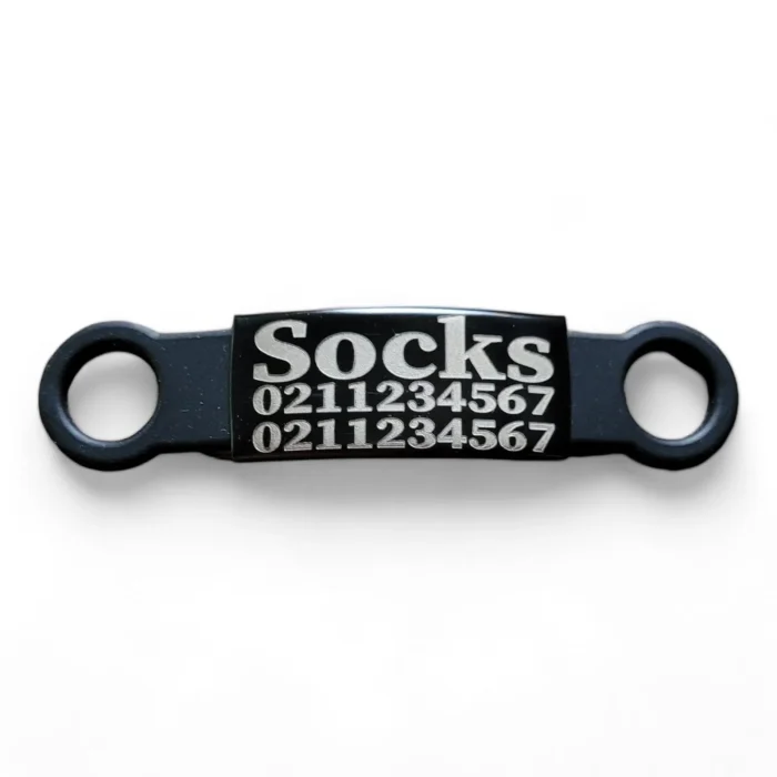 Collar ID Name & 2 Numbers Cat ID Pet Tag - Image 4