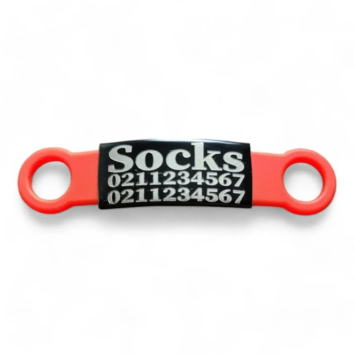 Collar ID Name & 2 Numbers Cat ID Pet Tag - Image 6