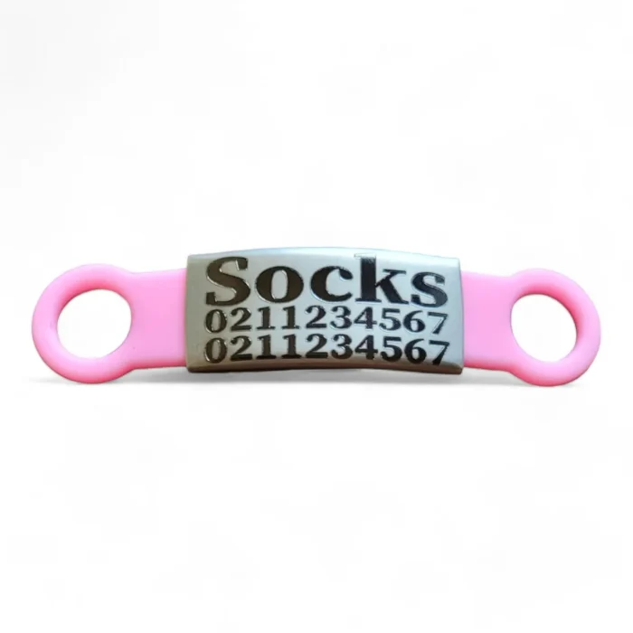 Collar ID Name & 2 Numbers Cat ID Pet Tag - Image 9