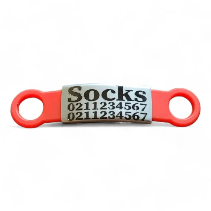 Collar ID Name & 2 Numbers Cat ID Pet Tag - Image 11