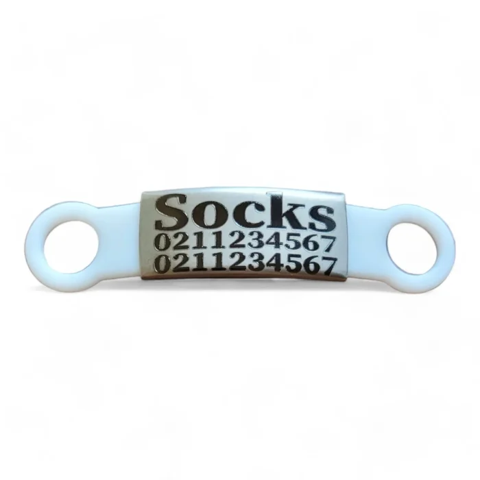 Collar ID Name & 2 Numbers Cat ID Pet Tag - Image 13