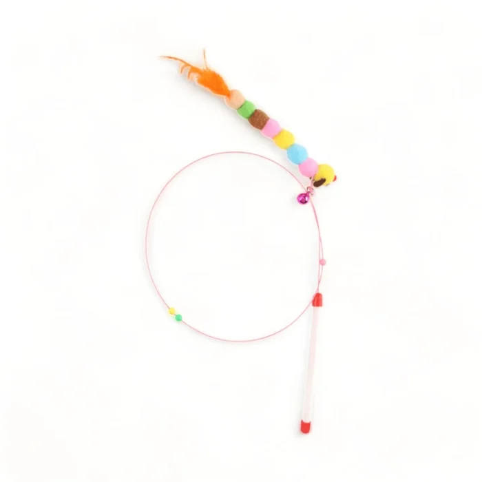 ⭐️Pawsome Pets⭐️ - Ball String Bendy Wand Cat Toy - Default Title