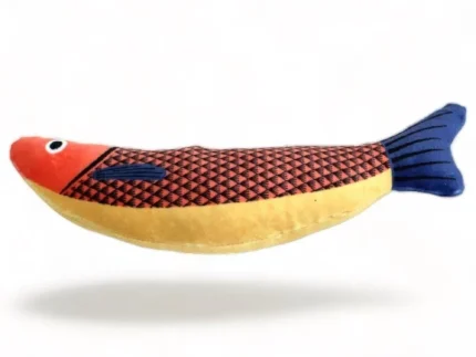 ⭐️Pawsome Pets⭐️ - Catnip Fish Kicker Cat Toy - Yellow