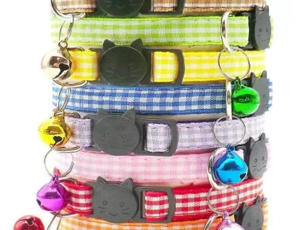 ⭐️Pawsome Pets⭐️ - Check Breakaway Safety Cat Collar - Red