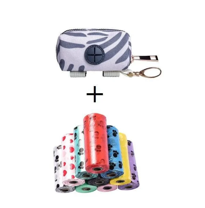 ⭐️Pawsome Pets⭐️ - Funky Poop Bag Holder - Black / Yes