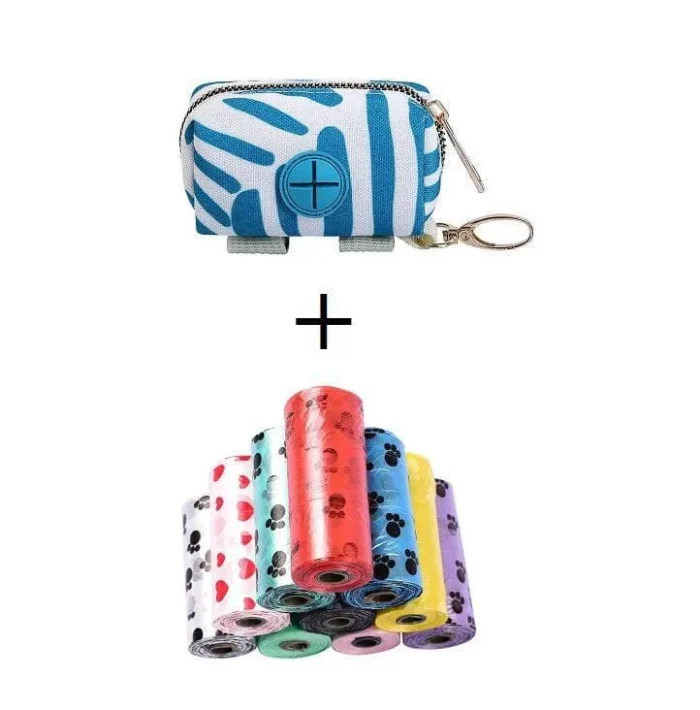 ⭐️Pawsome Pets⭐️ - Funky Poop Bag Holder - CornflowerBlue / Yes