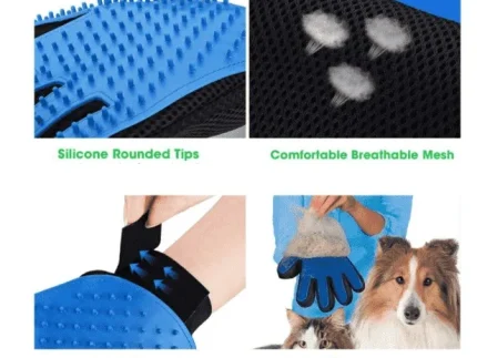 ⭐️Pawsome Pets⭐️ - Grooming Glove For Cats & Dogs - Left Hand
