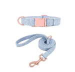 ⭐️Pawsome Pets⭐️ - Hemp Boutique Dog Collar - LightBlue / S / Yes