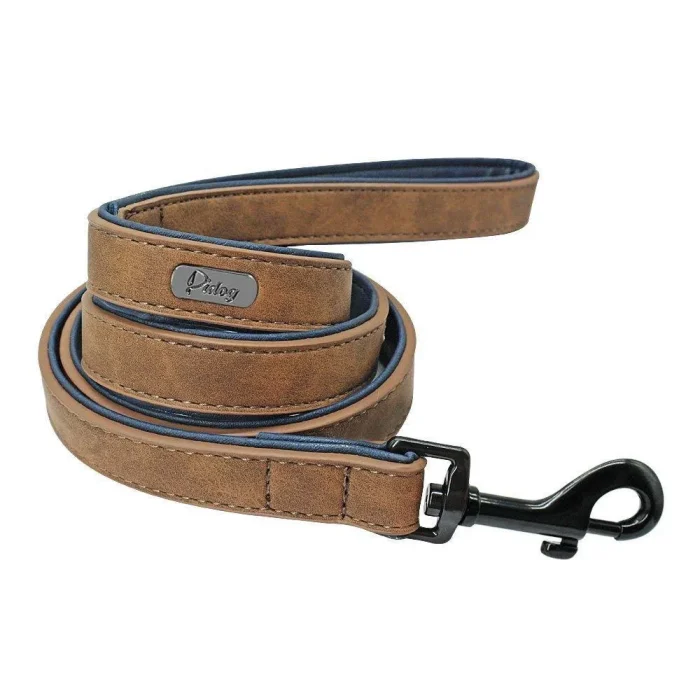 ⭐️Pawsome Pets⭐️ - Leather Executive Dog Lead - Brown