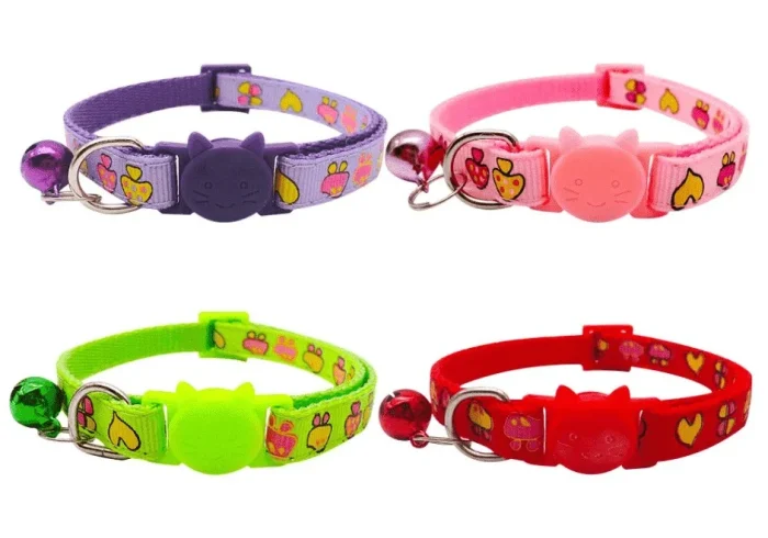 ⭐️Pawsome Pets⭐️ - Mushroom Breakaway Safety Cat Collar - DodgerBlue