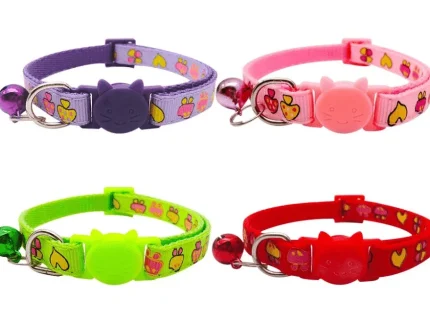 ⭐️Pawsome Pets⭐️ - Mushroom Breakaway Safety Kitten Collar - DodgerBlue
