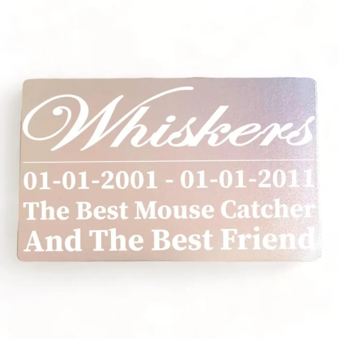 ⭐️Pawsome Pets⭐️ - Pet Memorial Plaque - LightPink / Indoor