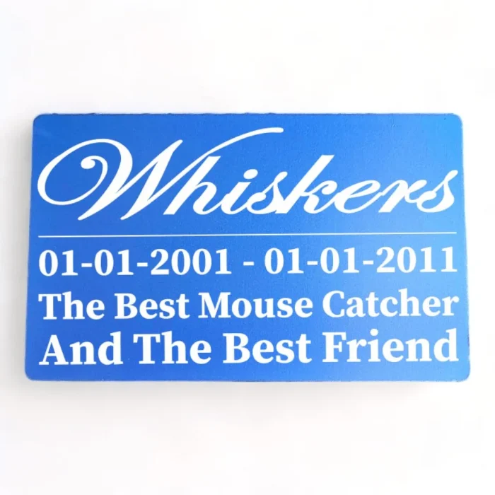 ⭐️Pawsome Pets⭐️ - Pet Memorial Plaque - RoyalBlue / Indoor