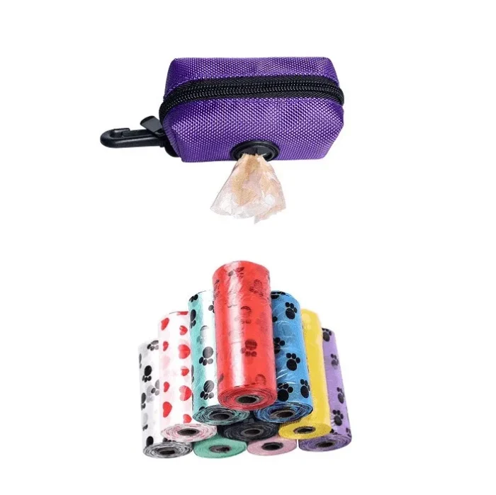 ⭐️Pawsome Pets⭐️ - Poop Bag Holder - Purple / Yes