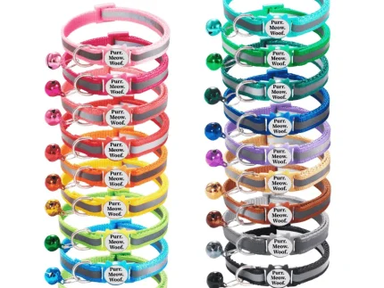 Reflective Breakaway Safety Cat Collar - ⭐️Pawsome Pets⭐️