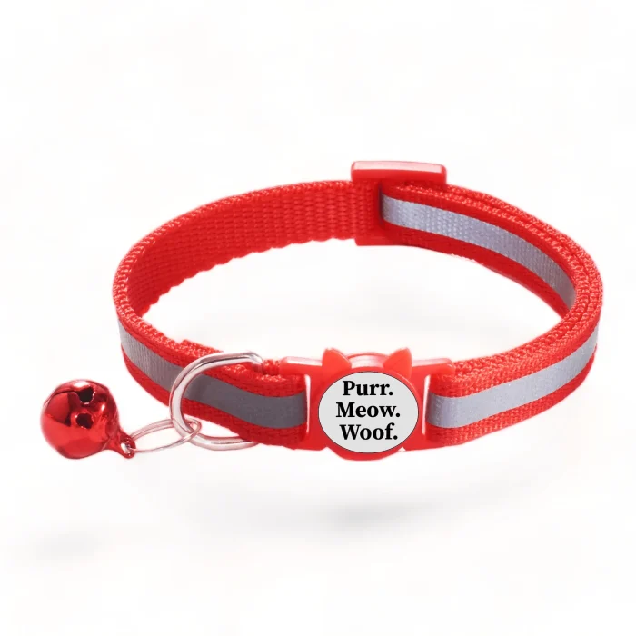 Reflective Breakaway Safety Cat Collar - ⭐️Pawsome Pets⭐️