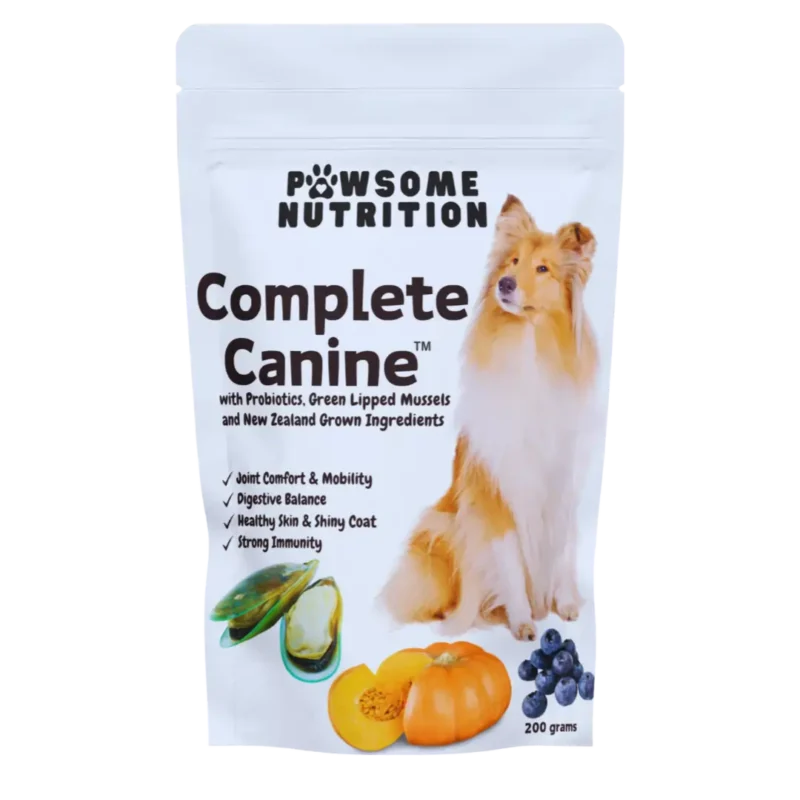 Pawsome Nutrition Complete Canine 200g – Dog Supplement NZ