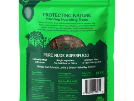 The Naked Possum Dog Treats 20 Pieces